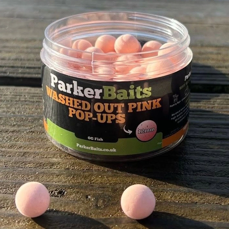 Parker Baits Washed Out Pink Pop-Ups